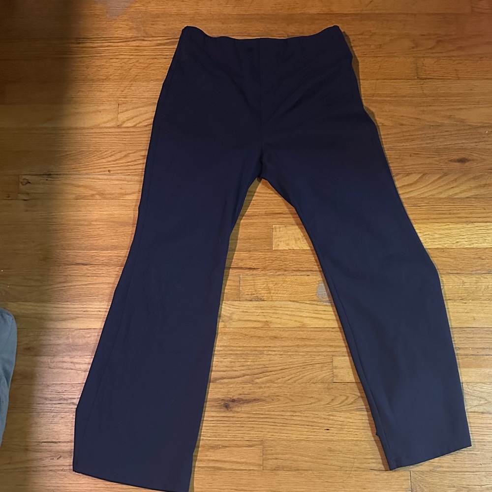 HALARA Flex High Waisted Back Side Pocket Slight Flare Work Pants